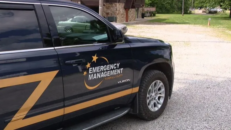 Worker injured after contacting high-voltage line at Marshall County job site