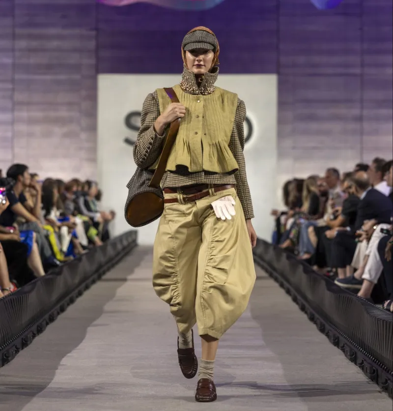 A Local Fashion Designer's Collection Lands on Vogue