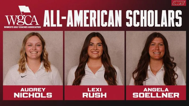 Nichols, Rush, Soellner Named WGCA All-American Scholars