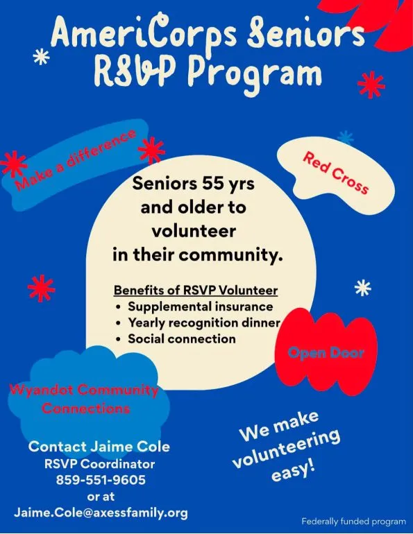 AmeriCorps Seniors RSVP Program Seeking Volunteers Age 55 and Older