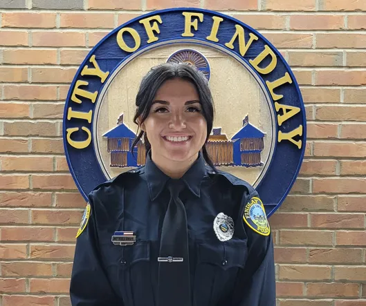 McKenna Holloway Joins Findlay Police Department Patrol Division