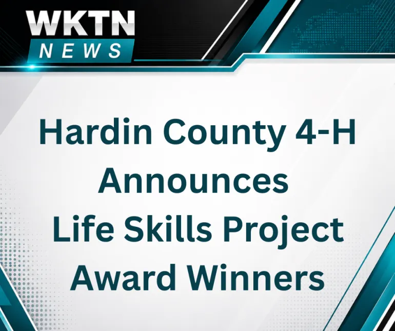 Hardin County 4-H Announces Life Skills Project Award Winners