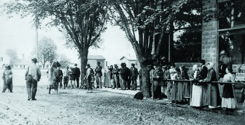 Historic Reflection: 1905 -- Pettisville Dancing Bears