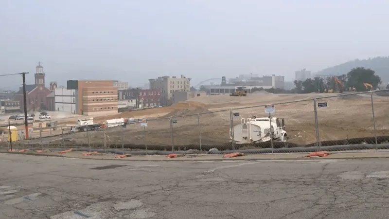 Site prep continues on future WVU Medicine St. Joseph Regional Cancer Center