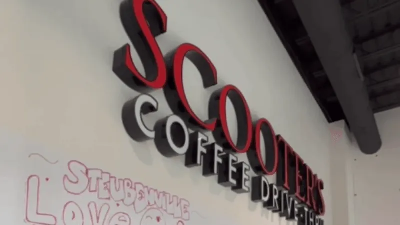 Scooter's Coffee opens on University Boulevard in Steubenville near Franciscan University