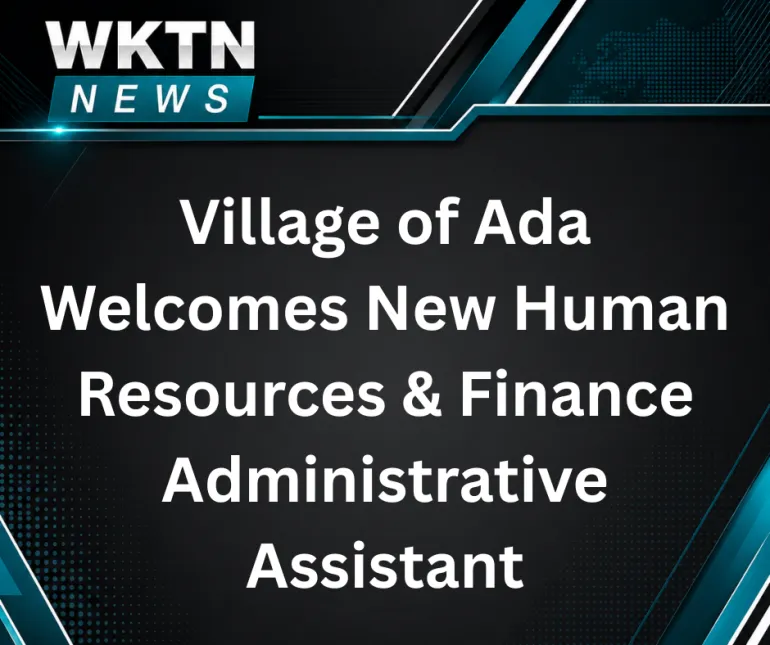 Village of Ada Welcomes New Human Resources & Finance Administrative Assistant