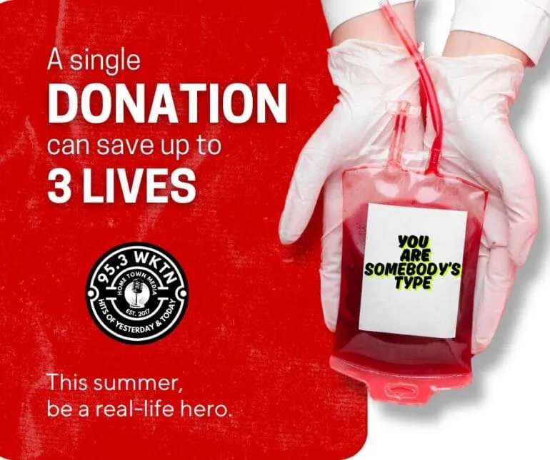 Red Cross Blood Drive Scheduled in Ada on July 27