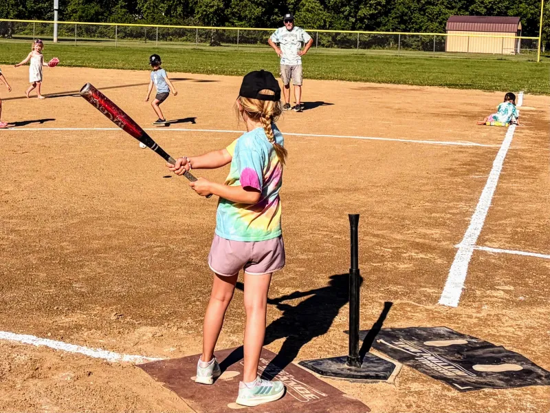 Perry League- For T-ball, everyone plays a part