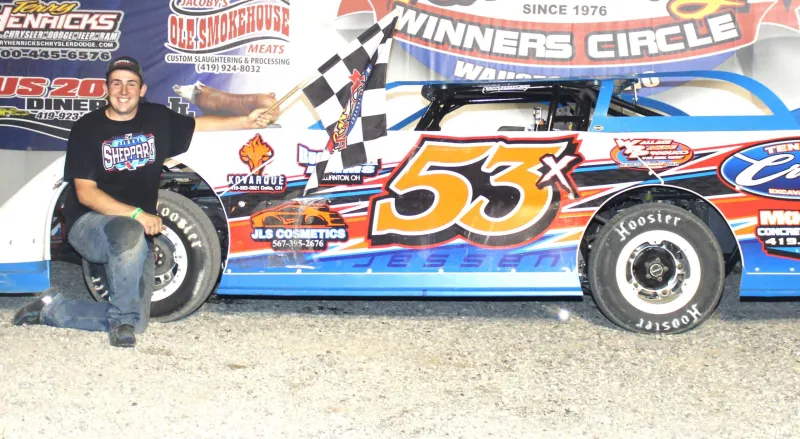 Dylan Jessen Powers To Commanding Sportsman/Mods $1,200 Win At Oakshade Raceway