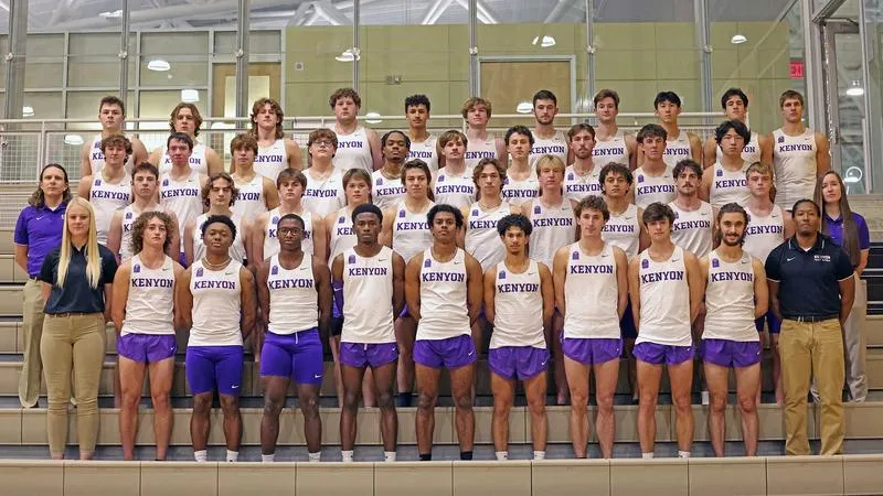 Men's Track and Field: Kenyon men collect USTFCCCA academic awards