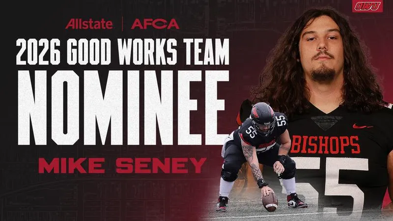 Seney Announced as Allstate AFCA Good Works Team Nominee