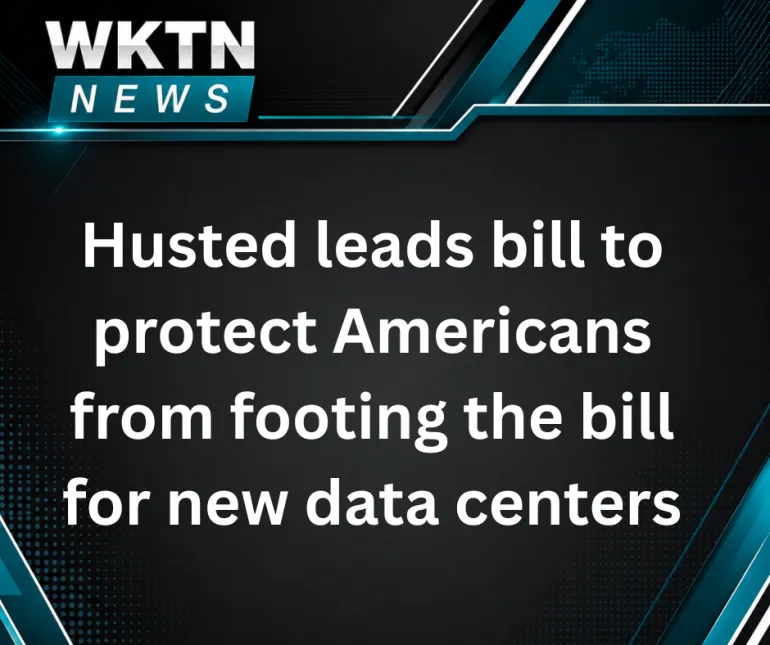 Husted leads bill to protect Americans from footing the bill for new data centers