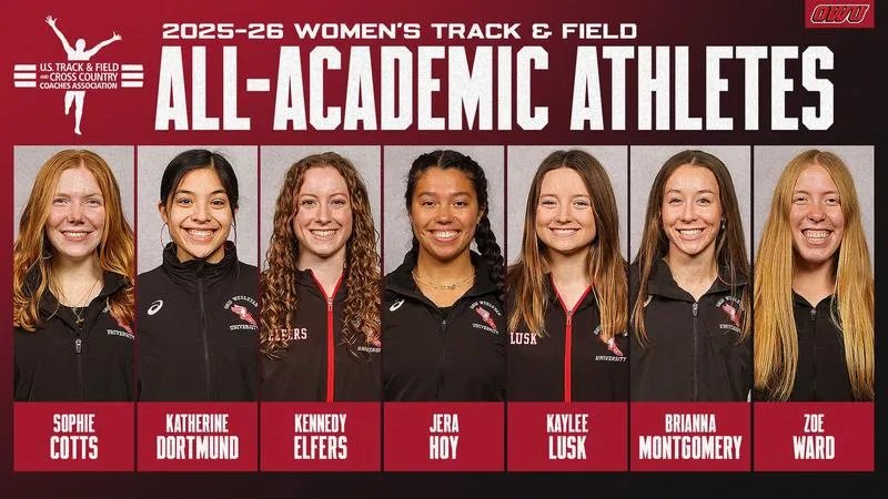 Seven Bishops Named All-Academic Athletes by USTFCCCA, OWU Named All-Academic Team