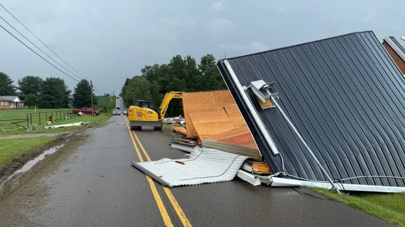 Severe storms rip through Muskingum County, causing serious damage