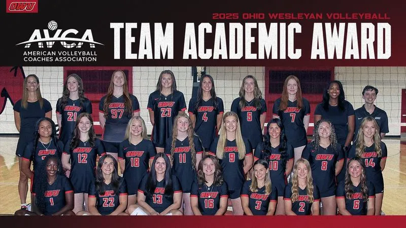 Bishops Earn AVCA Team Academic Award