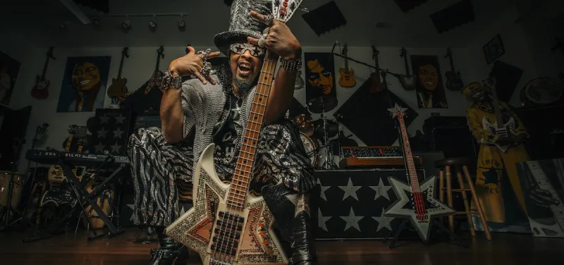 Funk legend Bootsy Collins talks James Brown, P-Funk, Sly Stone works amid Palefest & 'Metal Health'