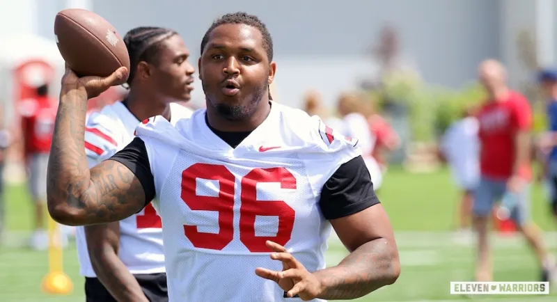 Ohio State Football Players Coach Campers, Bring Joy at Special Skills Football Invitational
