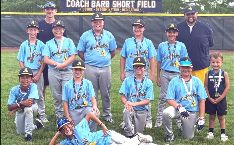 Archbold 10U Blue Wins NWOAL Championship