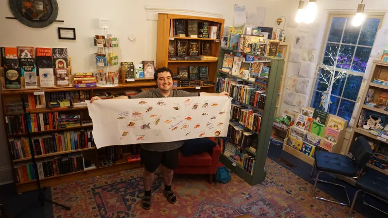 Fishin' for poetry with Alice Miller