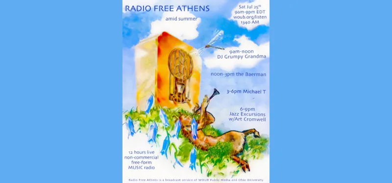 This Week On Radio Free Athens: July 25, 2026