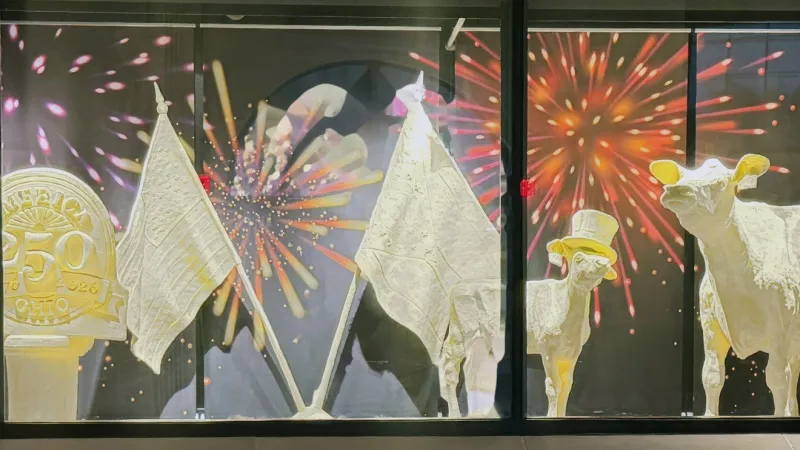Ohio State Fair's 2026 butter cow display honors America's 250th birthday