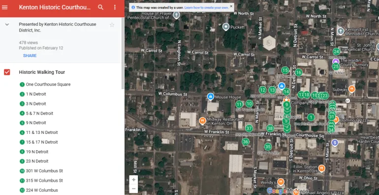 Kenton Historic Courthouse District Launches Digital Walking Tour of Downtown Landmarks