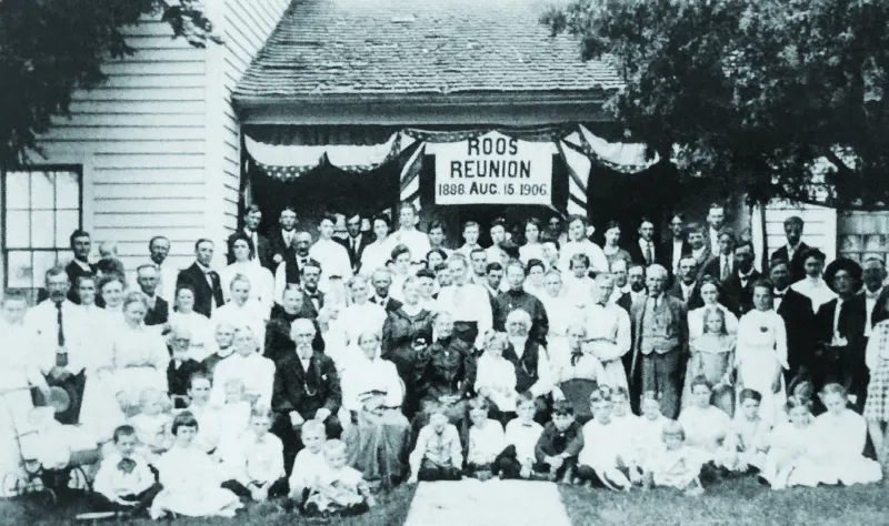 Historic Reflection: 1906 -- Roos Reunion