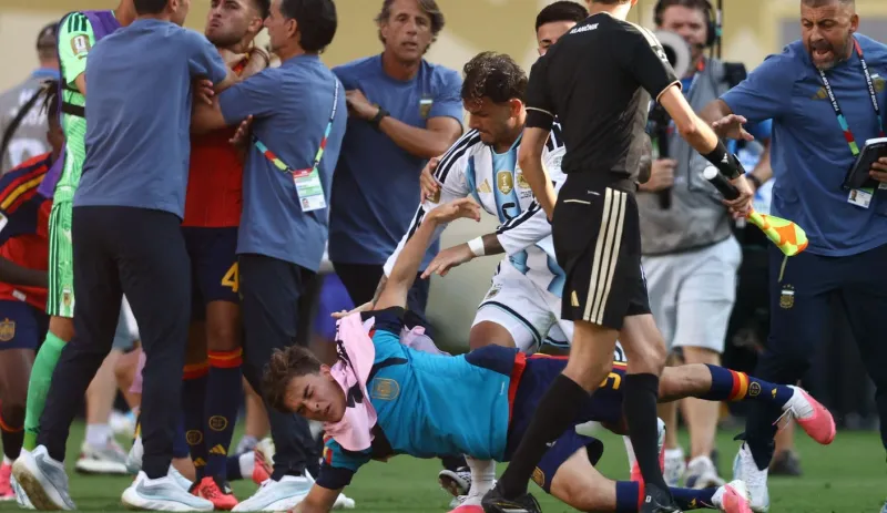 FIFA Charges Argentina Players With Assault After Spain World Cup Scuffle