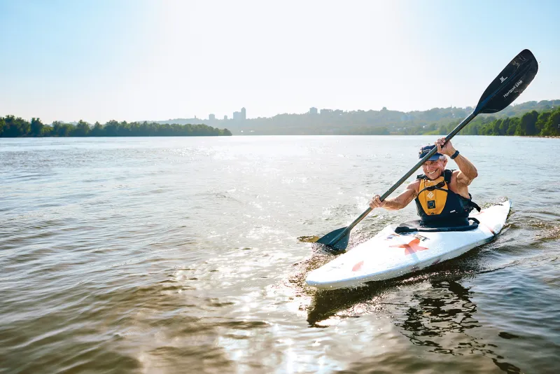 After 25 Years of Paddlefest, Brewster Rhoads is Still in Perpetual Motion