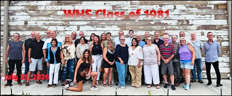 Wauseon High School Class Of 1981 Marks 45th Reunion