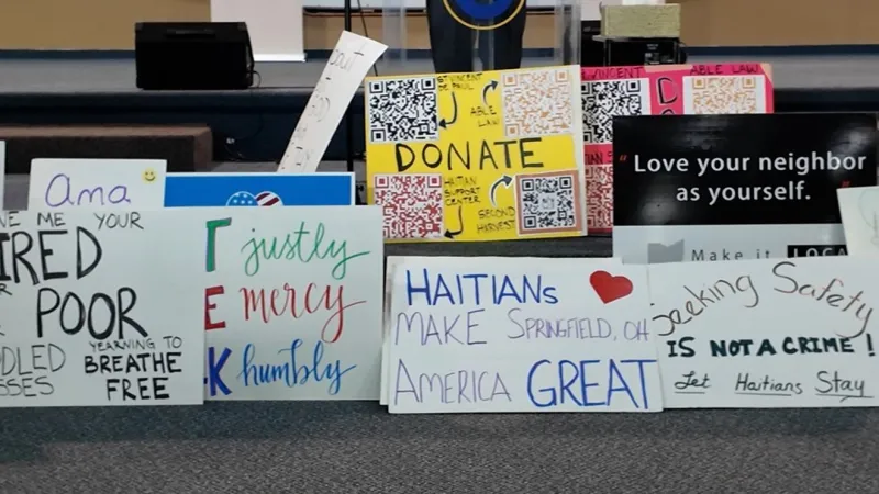 Faith leaders in Springfield gather to urge politicians to protect Haitians