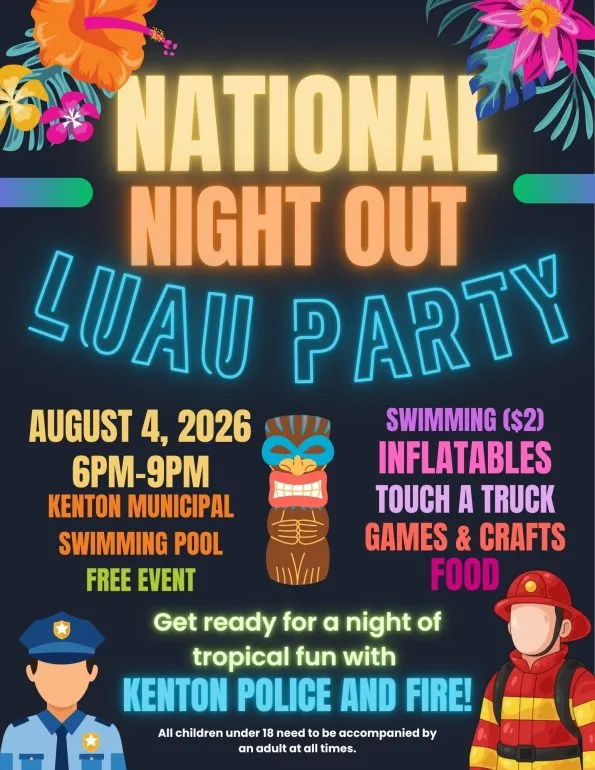 Kenton to Host National Night Out on August 4