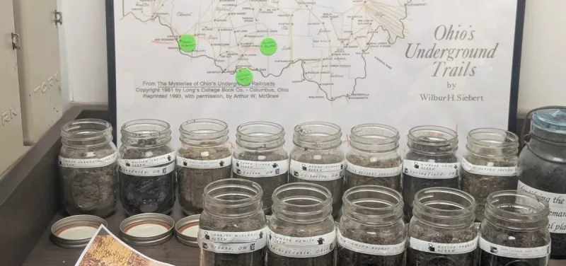 "This happened in our country and we can't erase it." A southeast Ohio museum displays soil from lynching sites