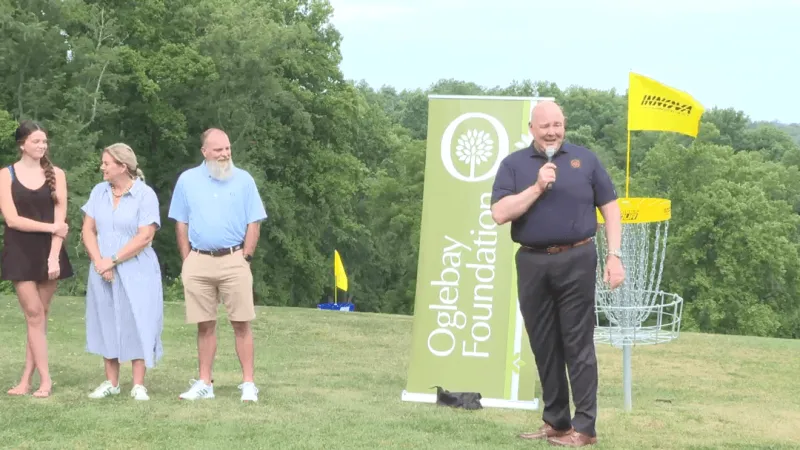 Oglebay opens new disc golf course on National Disc Golf Day with free clinic for kids