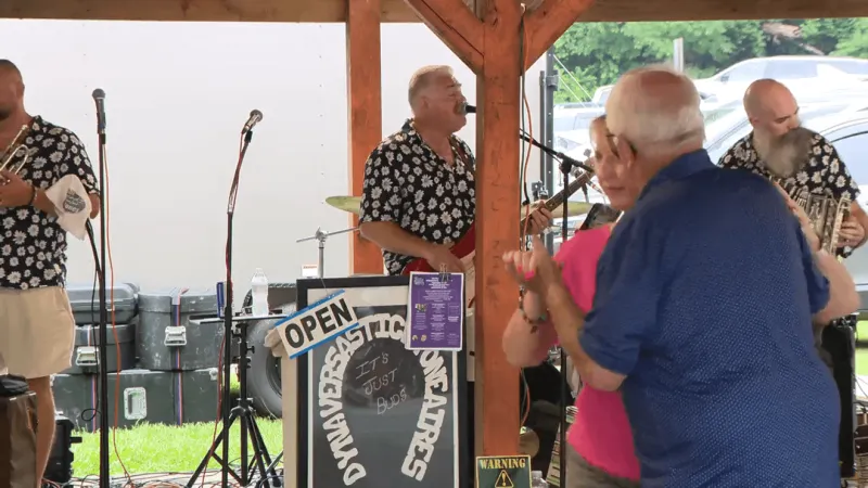 Rain fails to dampen crowds at 32nd annual Barton VFD Polka Fest in St. Clairsville