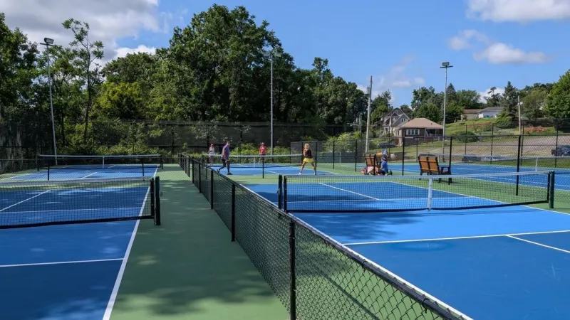 Weirton Park Board unveils new pickleball courts at Margaret Manson Weir park