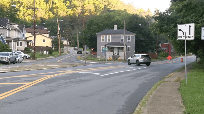 Sinclair Avenue reopens after early crash brings down power lines