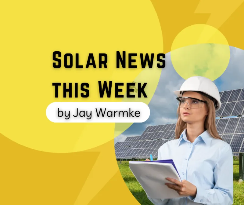 Solar News This Week - August 2, 2026