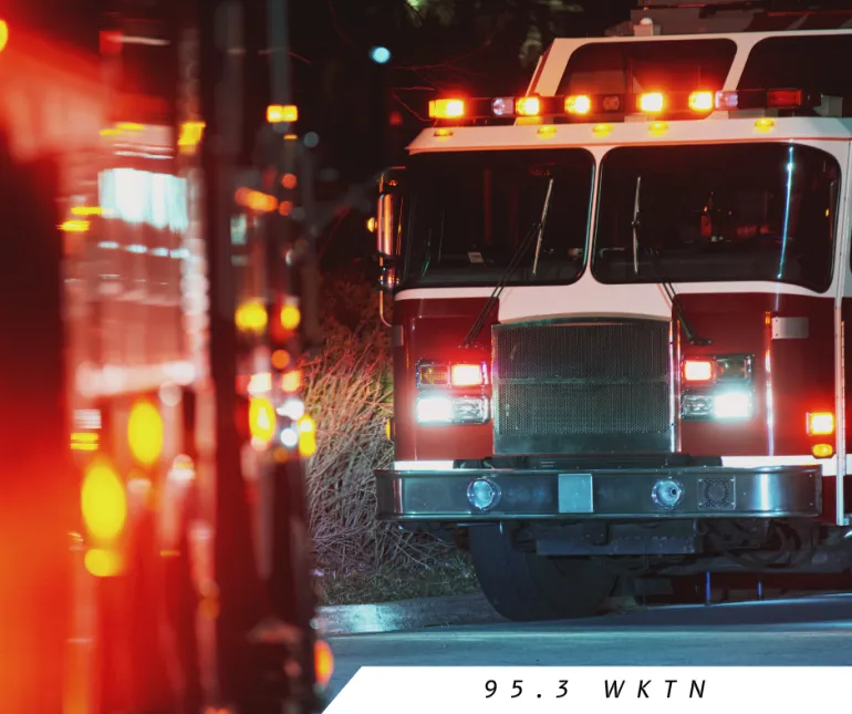 No Injuries Reported After Pole Barn Fire Near Kenton