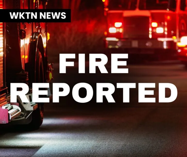 Alger Fire Department Responds to Fire on Township Road 92