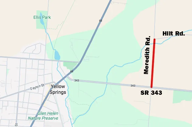 Meredith Road to Close for Culvert Replacement