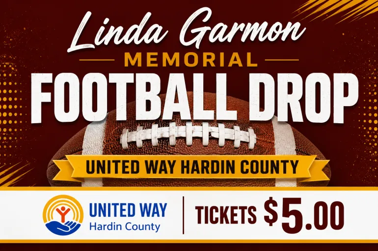 United Way of Hardin County Football Drop Returns September 25