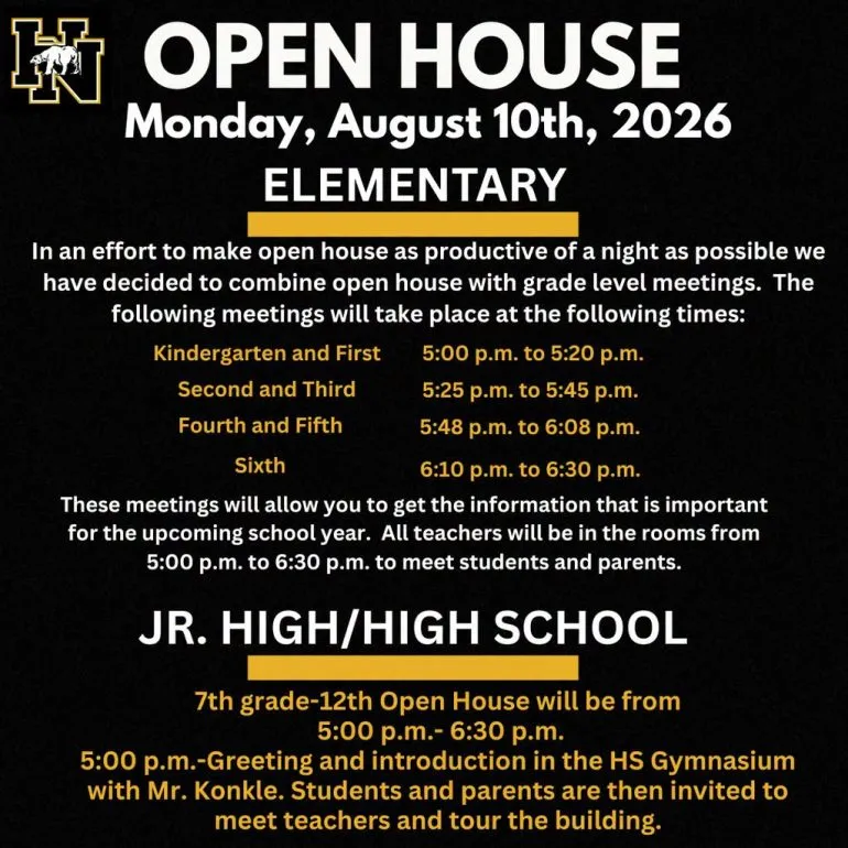 Hardin Northern Open House Set for August 10