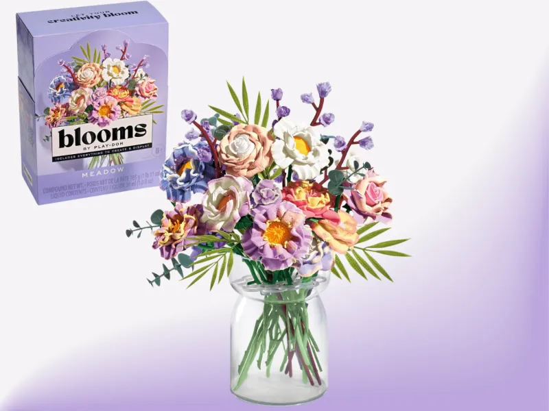 Blooms by Play-Doh: Nostalgic Play for Adults