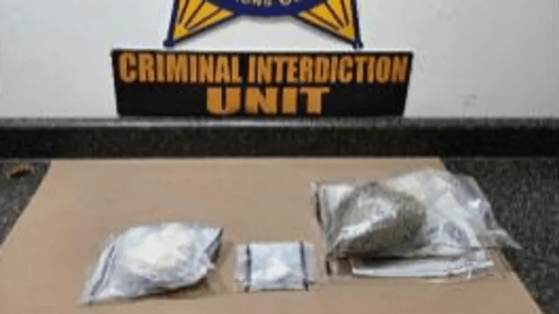 Months-long drug probe ends on Mall Road with arrest and seizure of cocaine, marijuana