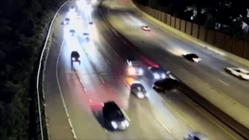 Seconds from disaster: Near-fatal I-670 crash serves as interstate safety reminder