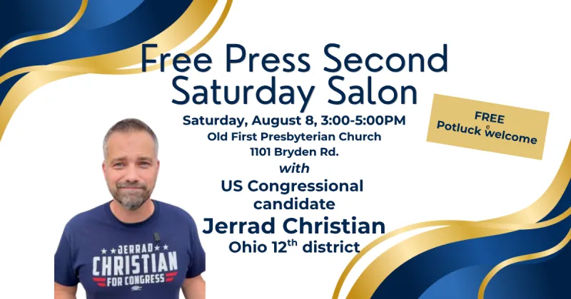 Free Press Second Saturday Salon this Saturday