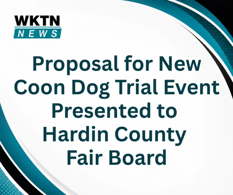 Proposal for New Coon Dog Trial Event Presented to Hardin County Fair Board