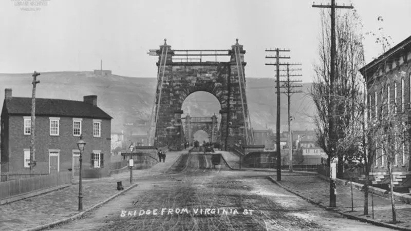 Your Town: Wheeling Suspension Bridge a gateway to the west