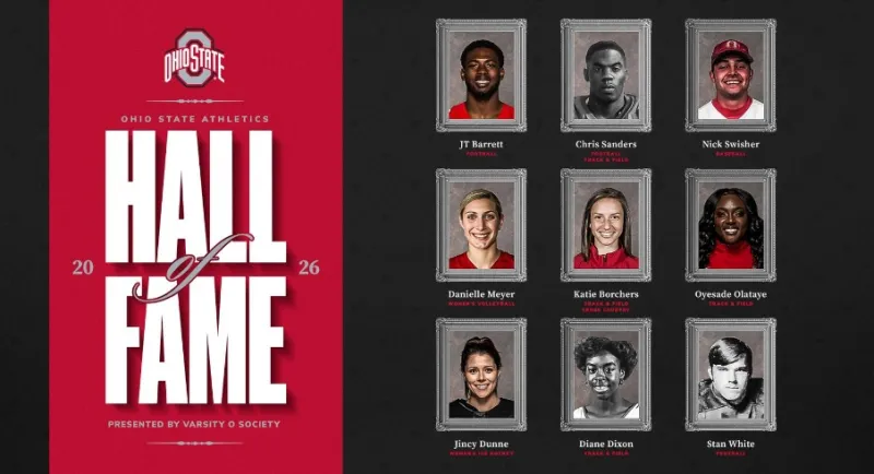 Former Ohio State Quarterback J.T. Barrett, Baseball Star Nick Swisher Inducted Into Buckeyes' Athletics Hall of Fame